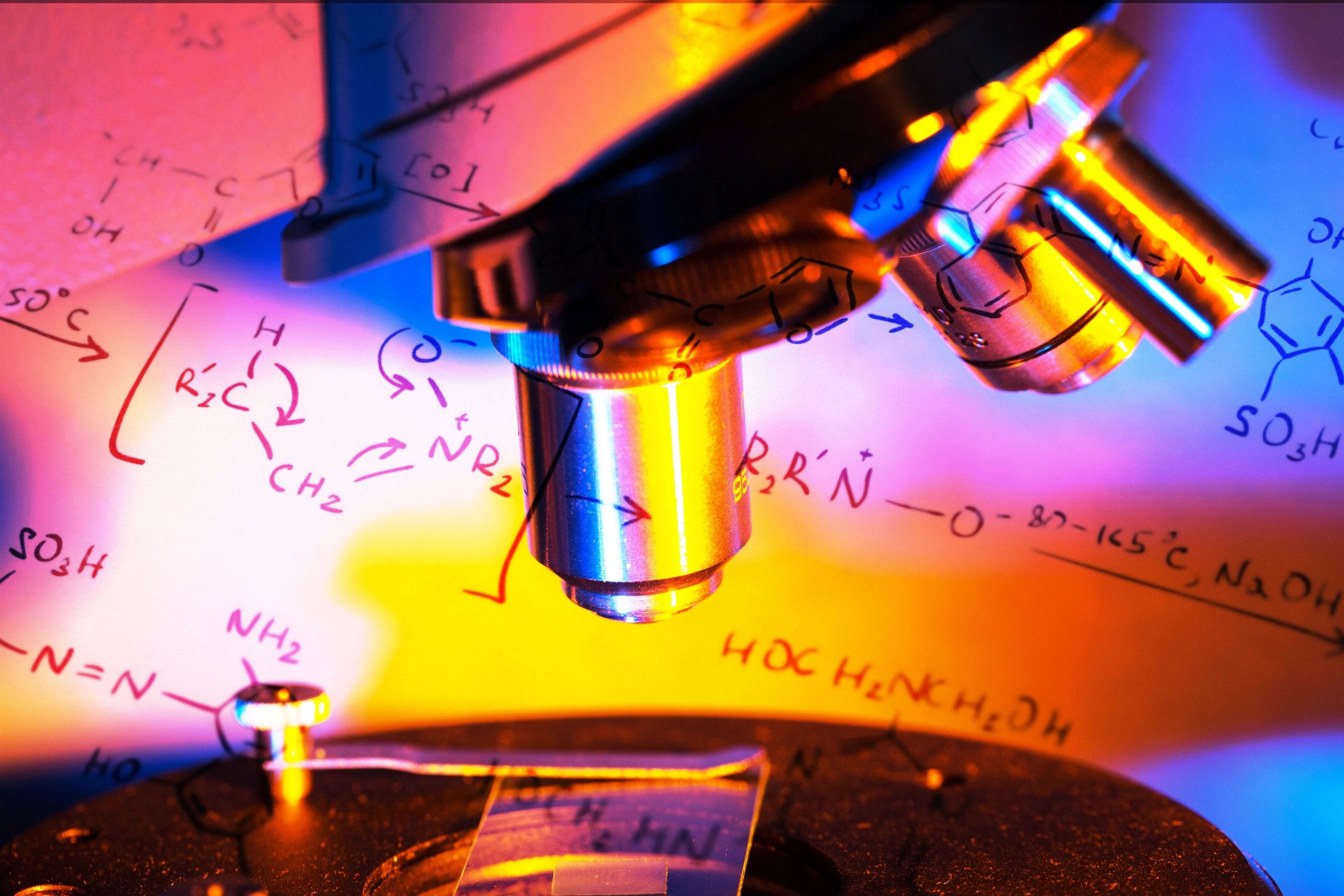 Scientist working with research equipment
